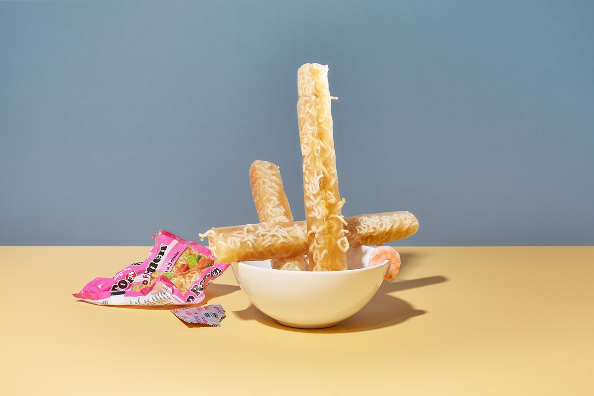 frozen food dissected by studio mathery