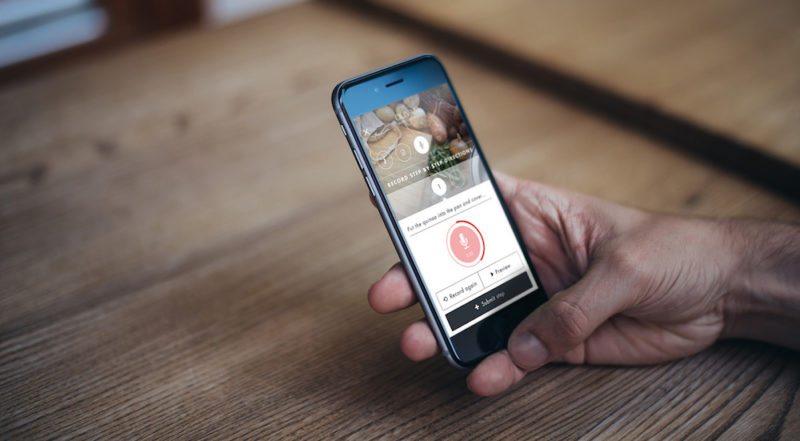 olivari audio cookbook app is a kitchen life saver