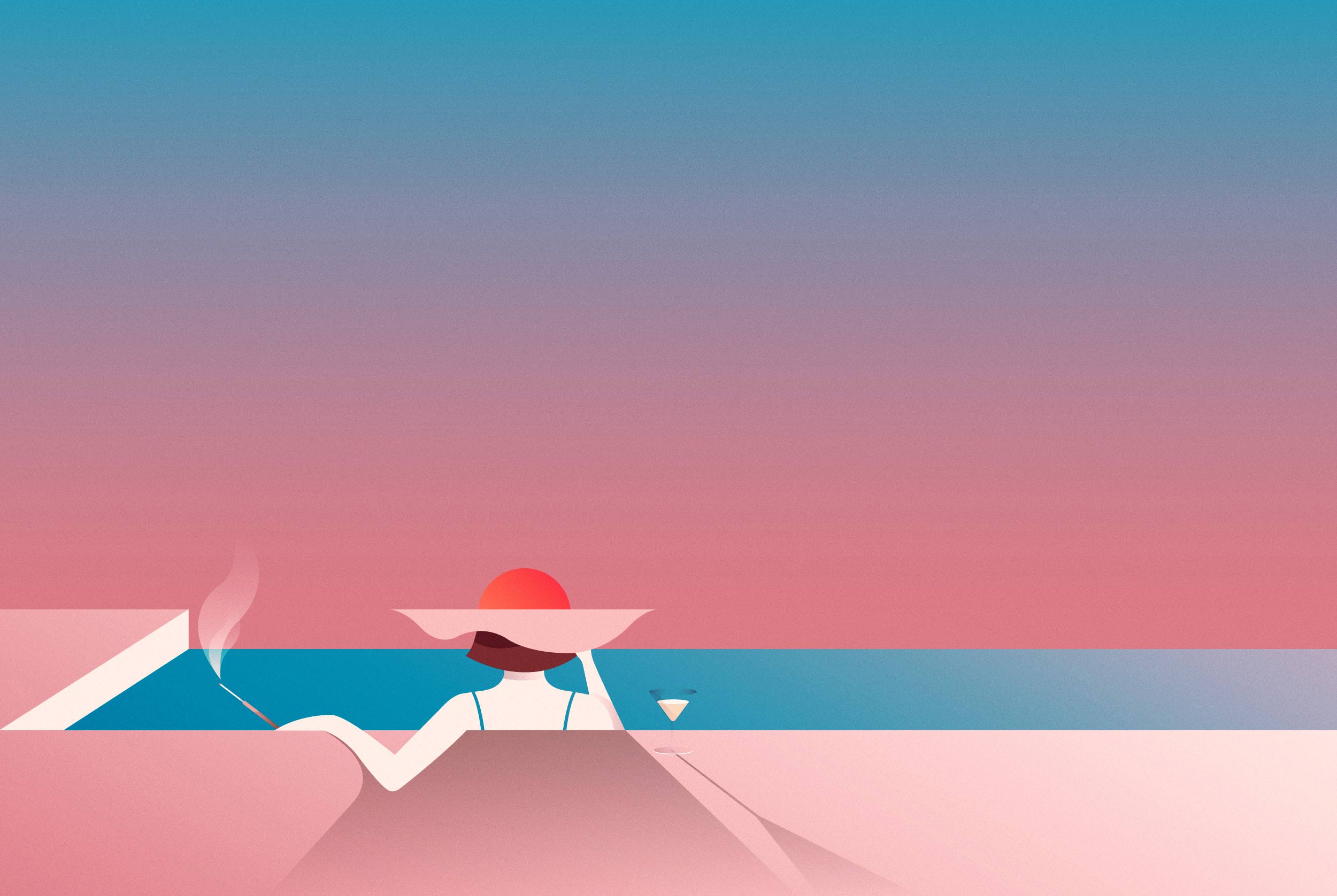 ray oranges illustrations