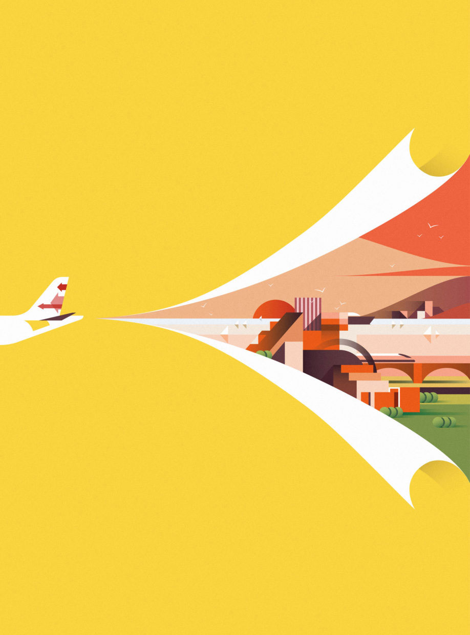 ray oranges illustrations