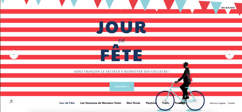 tati express is a game following famous jacques tati