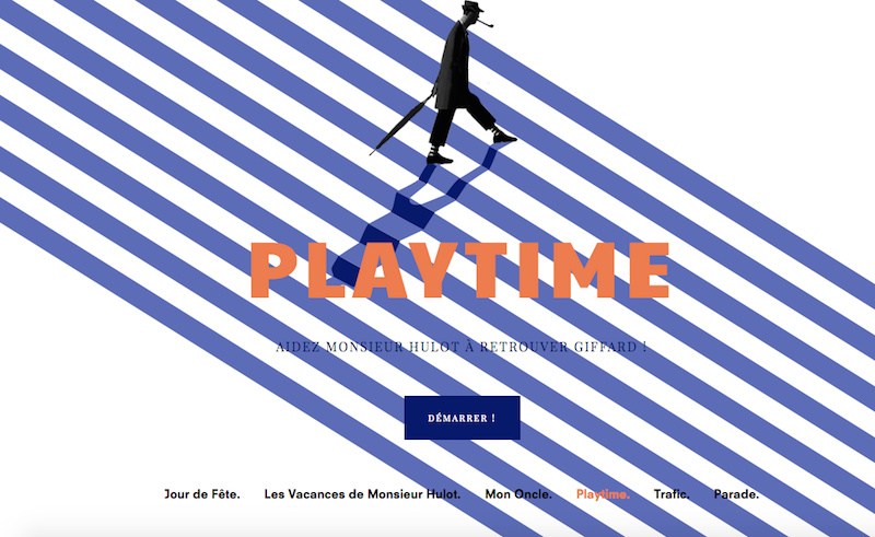 tati express is a game following famous jacques tati