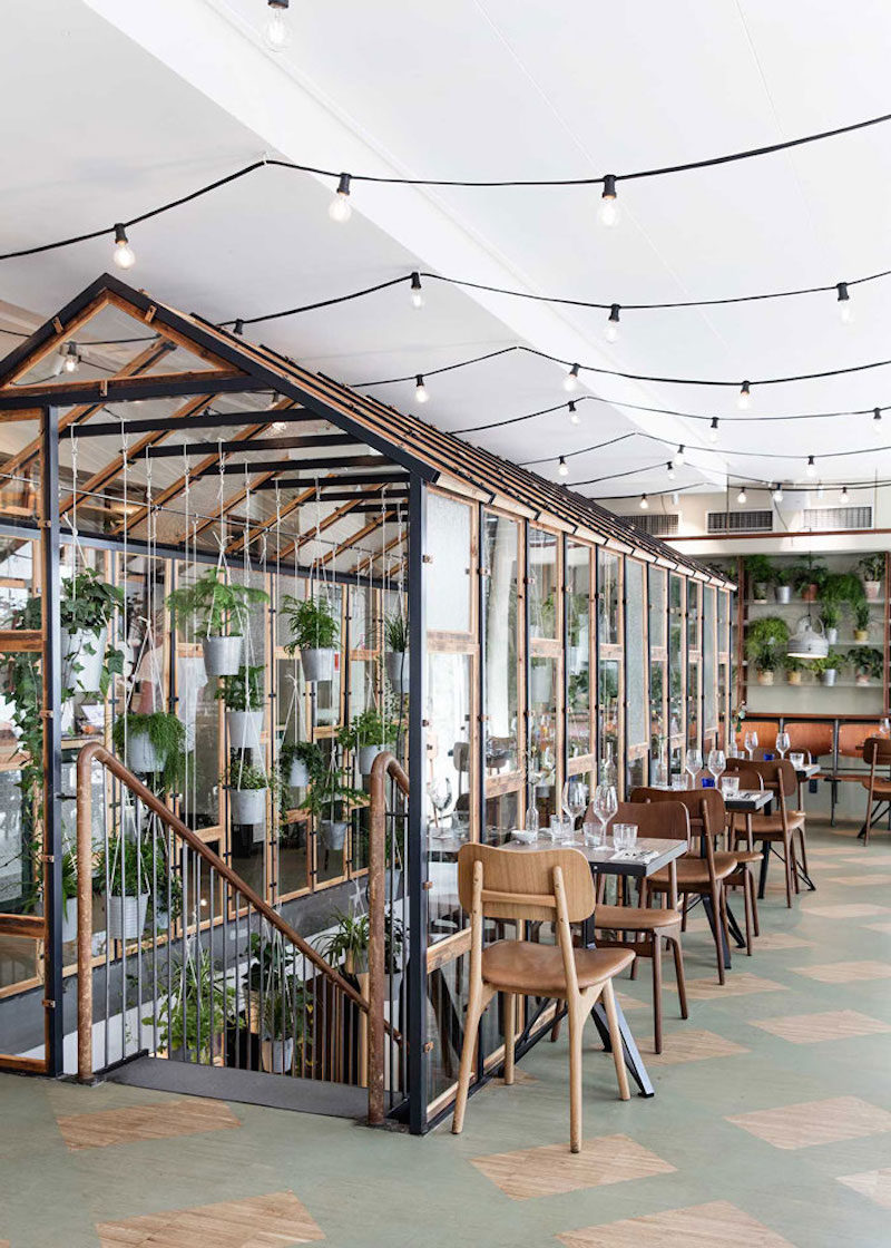 vakst restaurant in copenhagen is green oasis