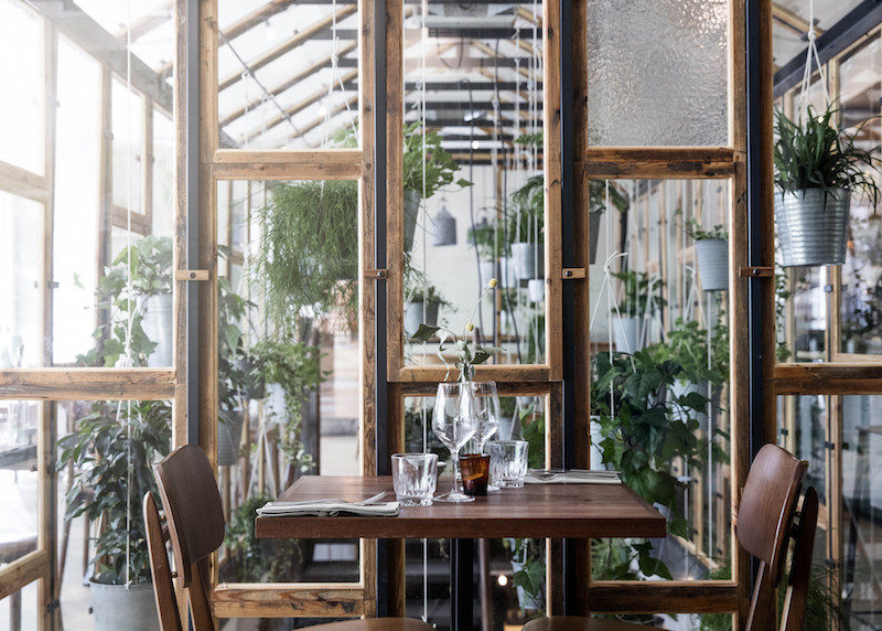 vakst restaurant in copenhagen is green oasis