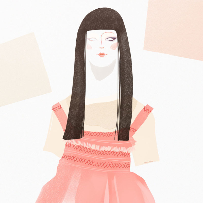 velwyn yossys new fashion illustrations