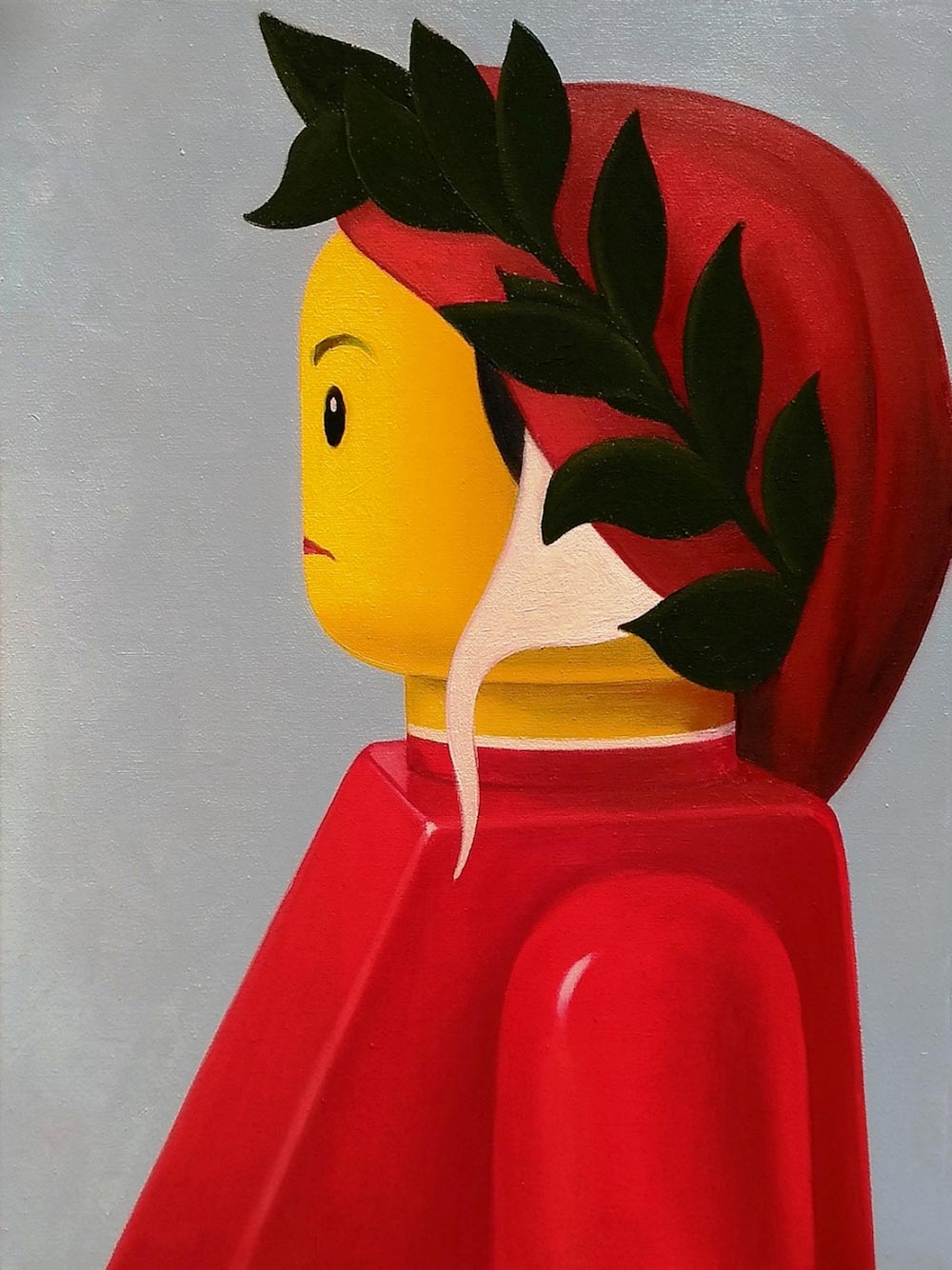 Stefano Bolcato iconic paintings lego portrait