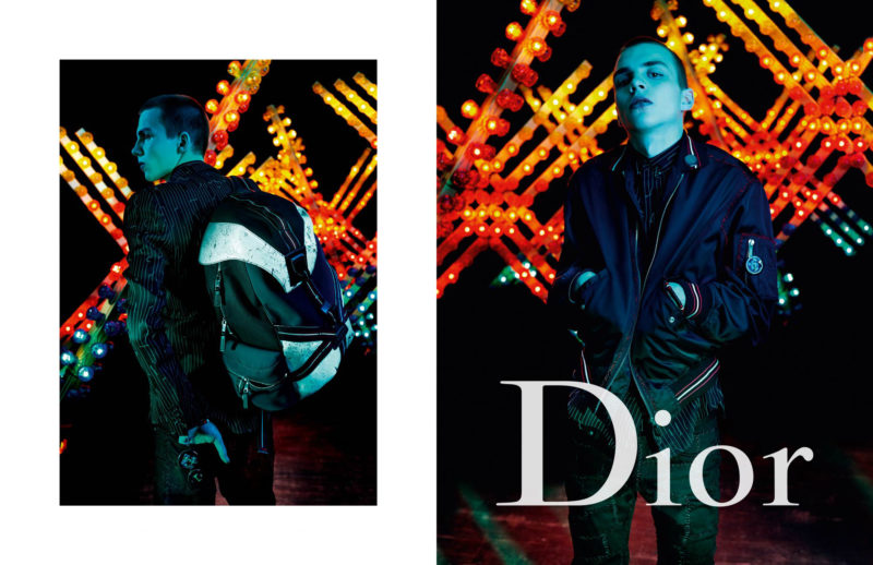 dior homme summer ad campaign feat asap rocky boy george