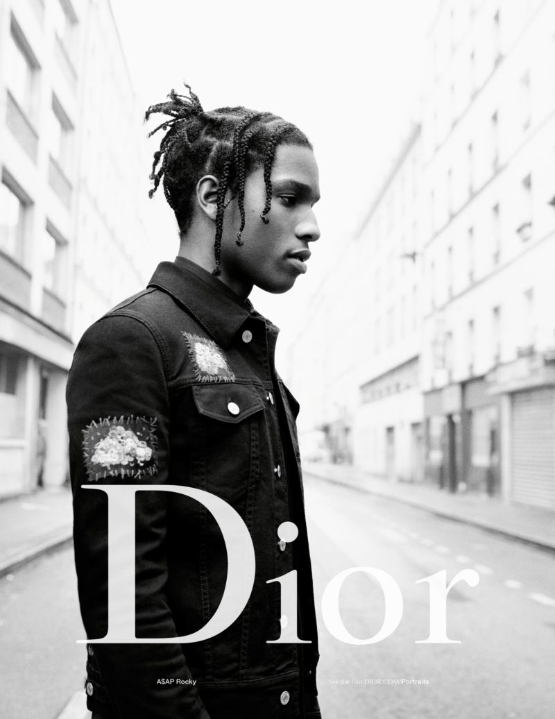 dior homme summer ad campaign feat asap rocky boy george scaled