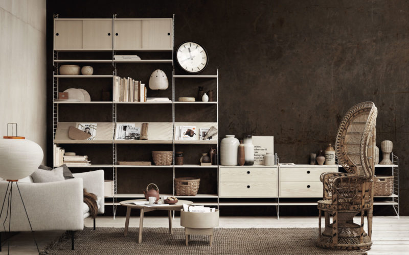 string shelf lookbook styled by lotta agaton