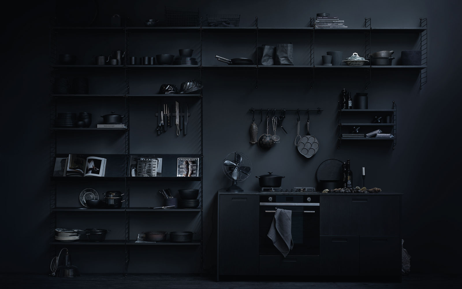 string shelf lookbook styled by lotta agaton