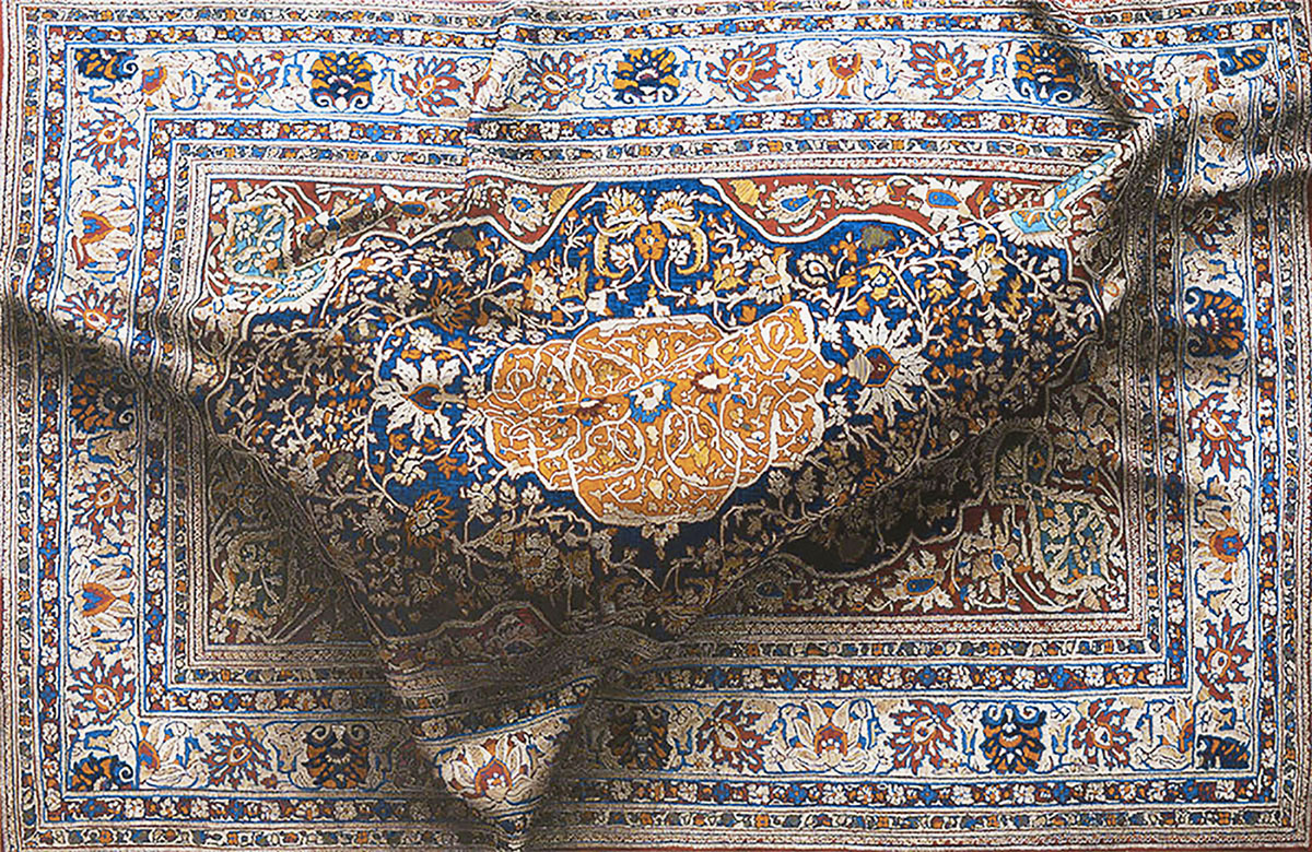 antonio santin painting rugs