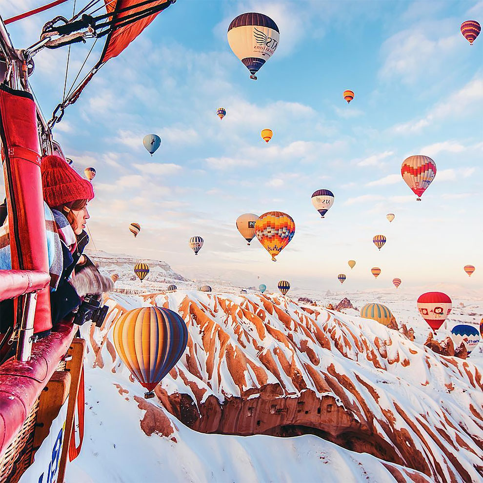 hot air balloons cappadocia turkey kristina makeeva