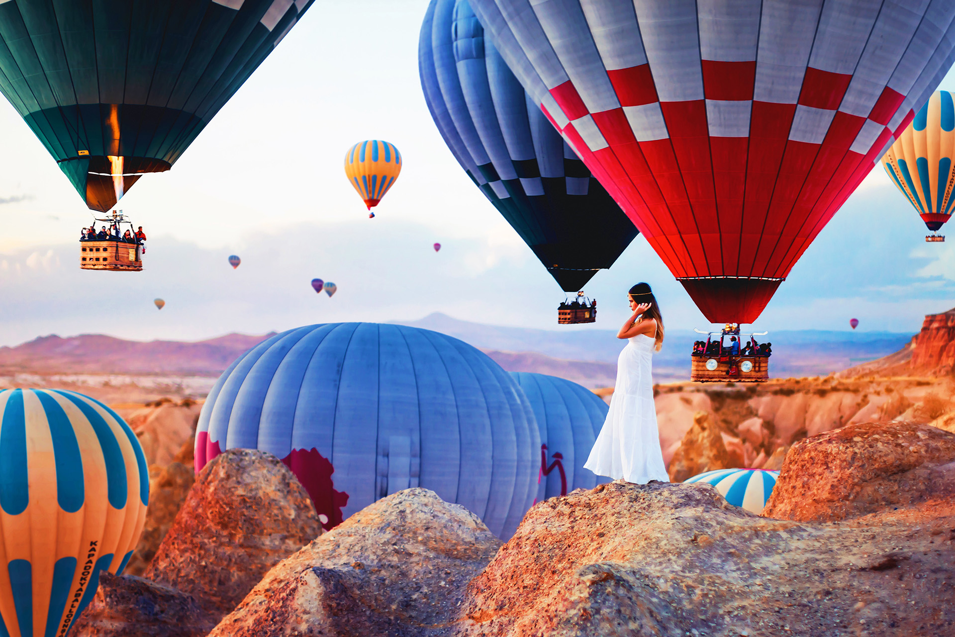 hot air balloons cappadocia turkey kristina makeeva