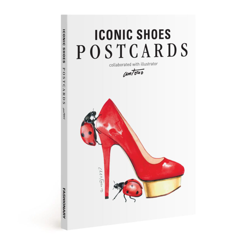 iconcic shoe postcards by antonio soares