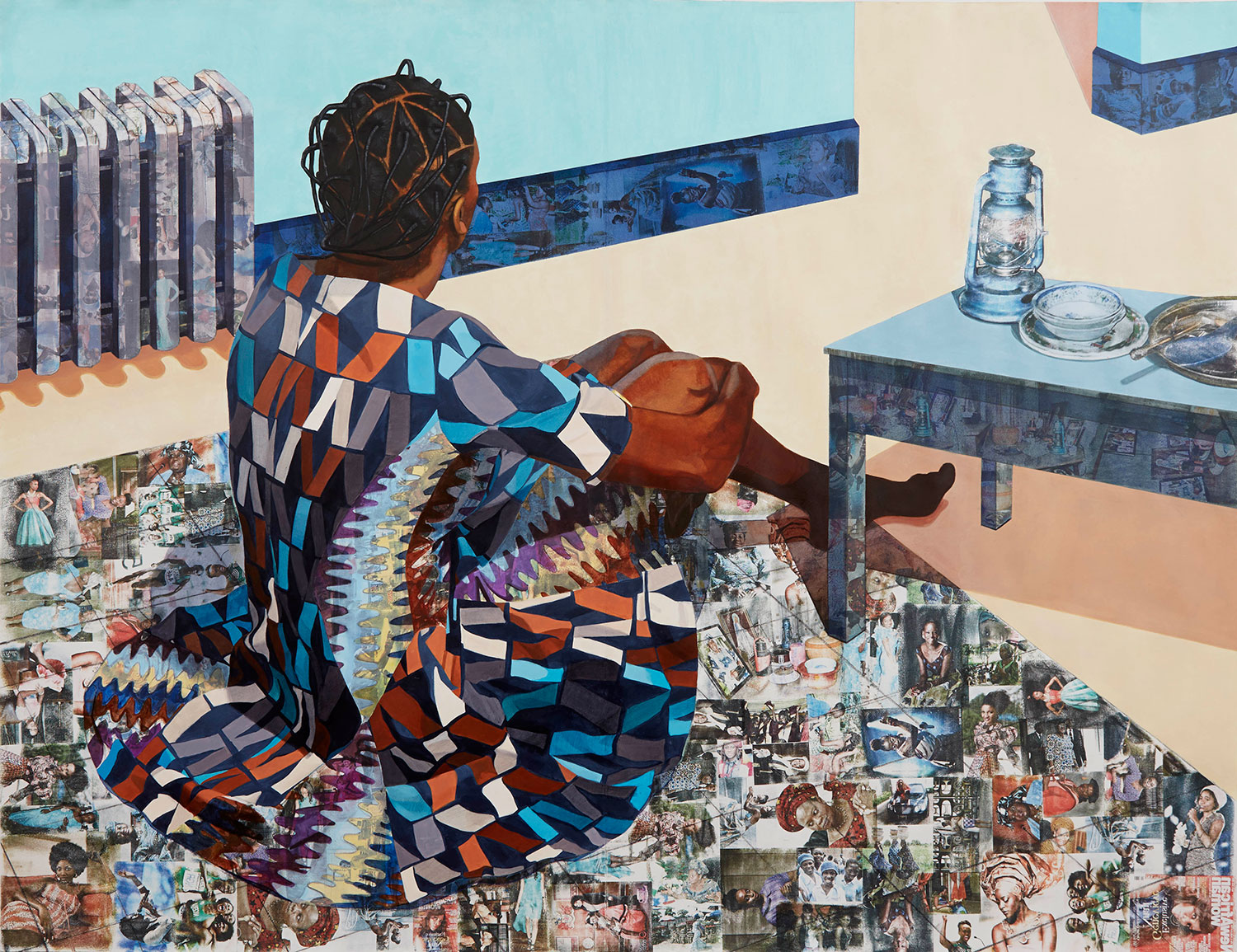 Njideka Akunyili Crosby: “The Beautyful Ones Are Not Yet Born” Might Not Hold True For Much Longer (2013)