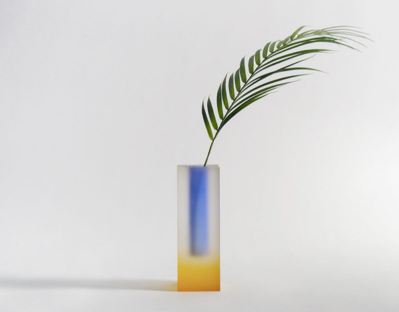 surreal acrylic vases by korean studio hattern