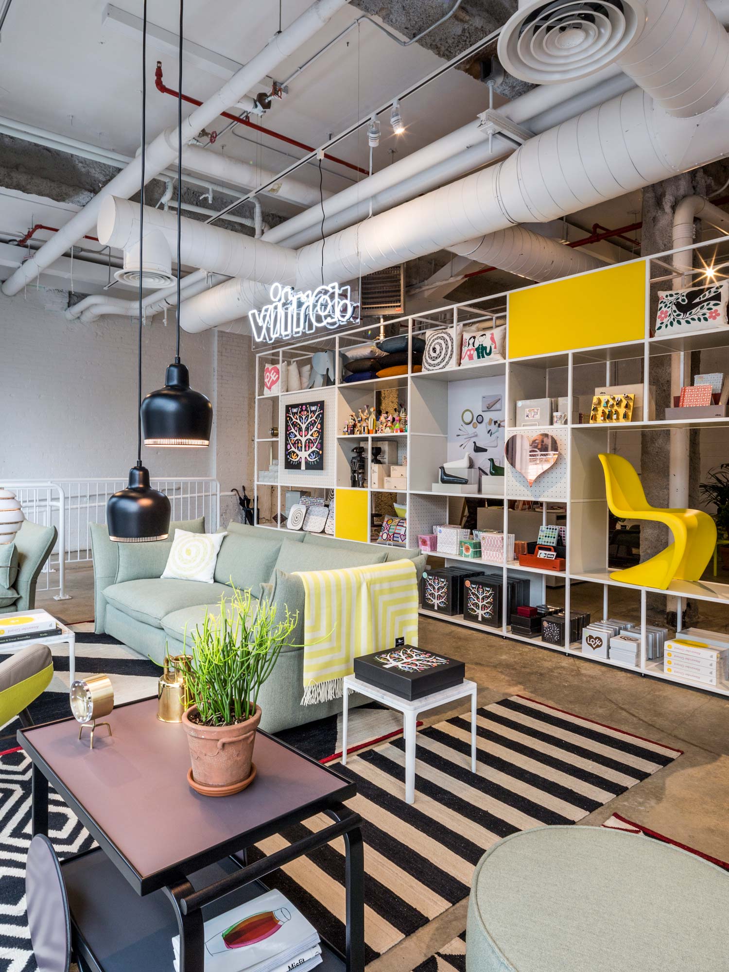 vitra opens a new pop up shop and garage office new york