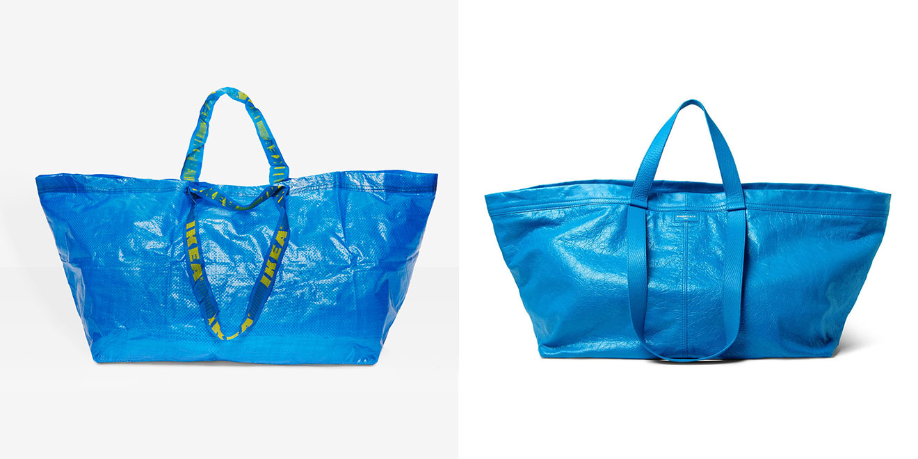 Ikea Mocks Balenciaga for Making a $2,145 Version of Its Famous Blue Bag