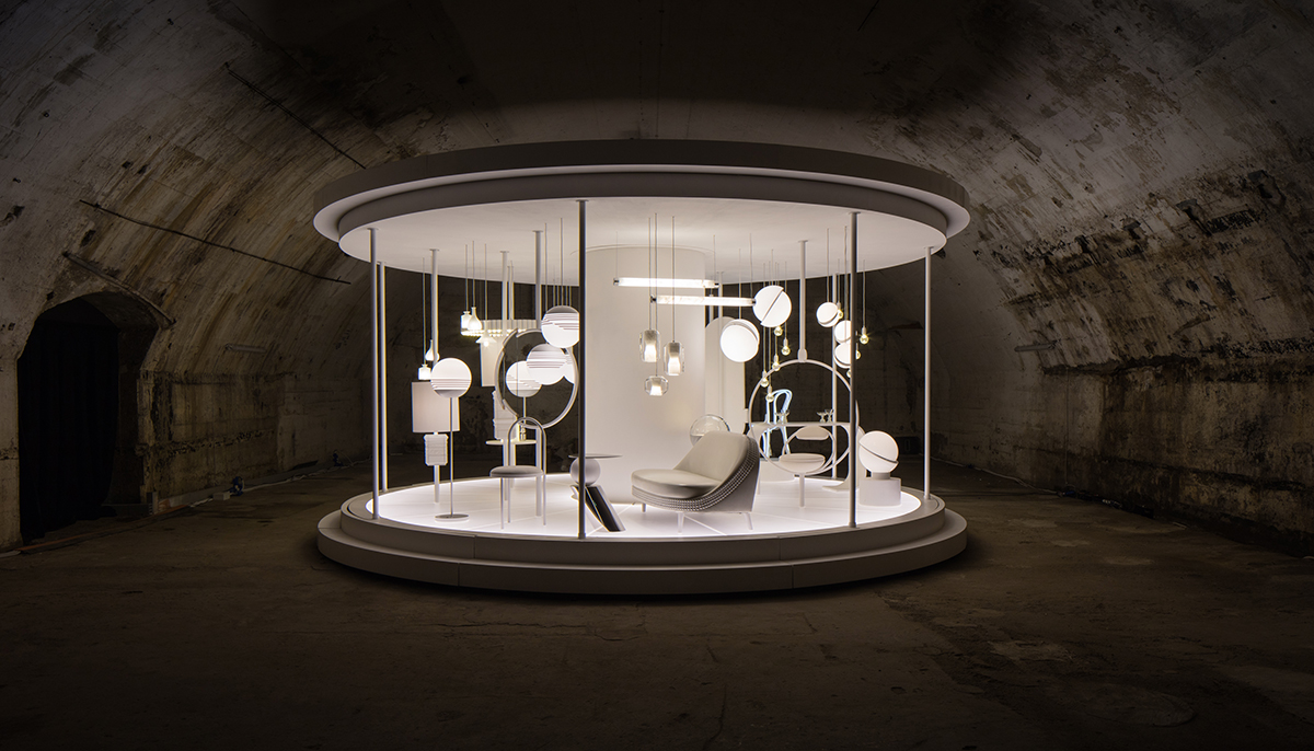 Futuristic 70s With Lee Broom S Time Machine Installation