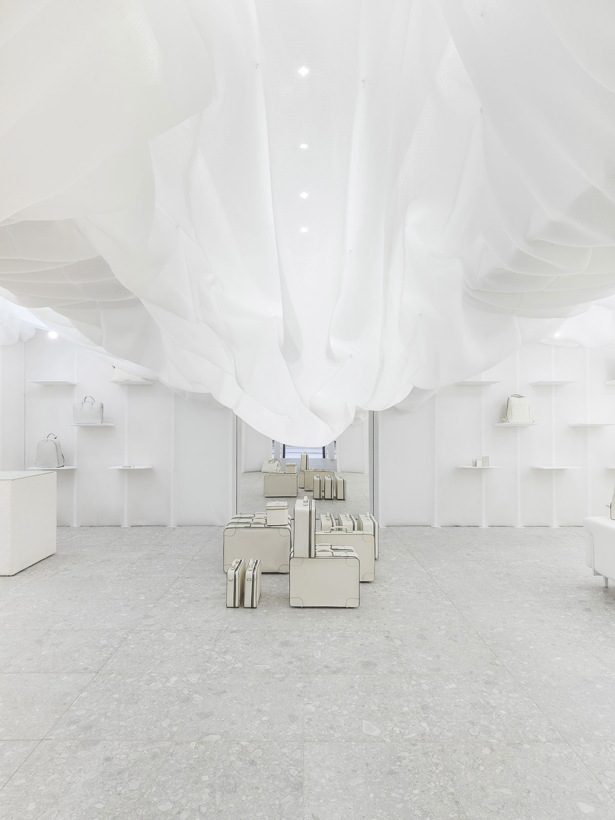 ultra white valextra flaship milan by snarkitecture