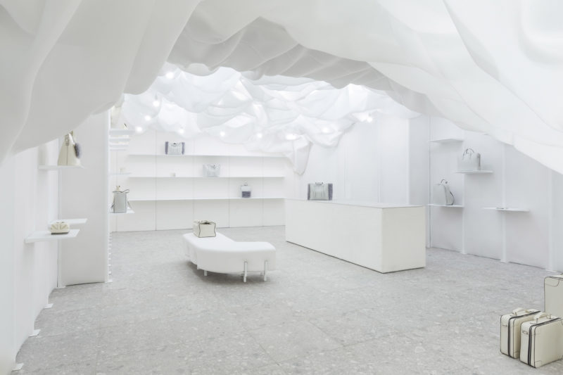 ultra white valextra flaship milan by snarkitecture