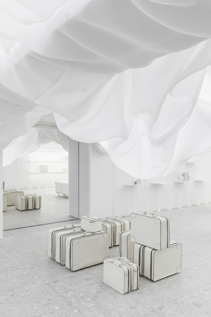 ultra white valextra flaship milan by snarkitecture