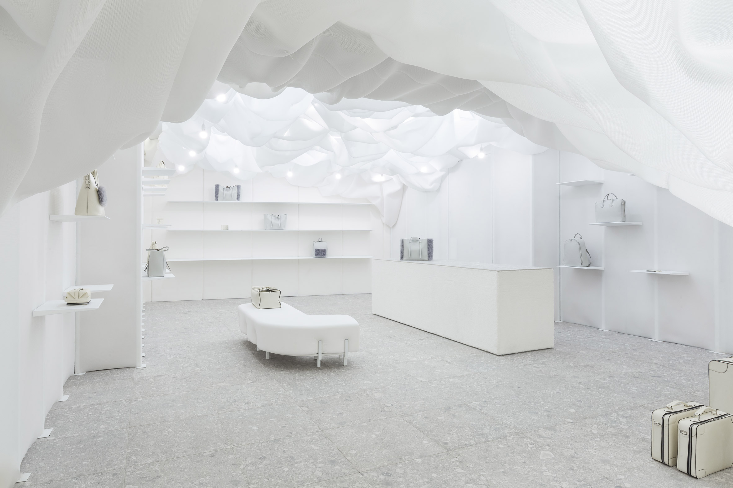 ultra white valextra flaship milan by snarkitecture feat