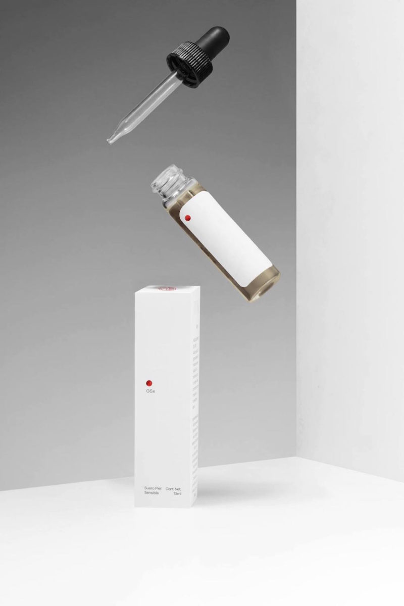 two skincare visual identity by futura