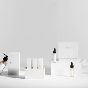 two skincare visual identity by futura feat TL