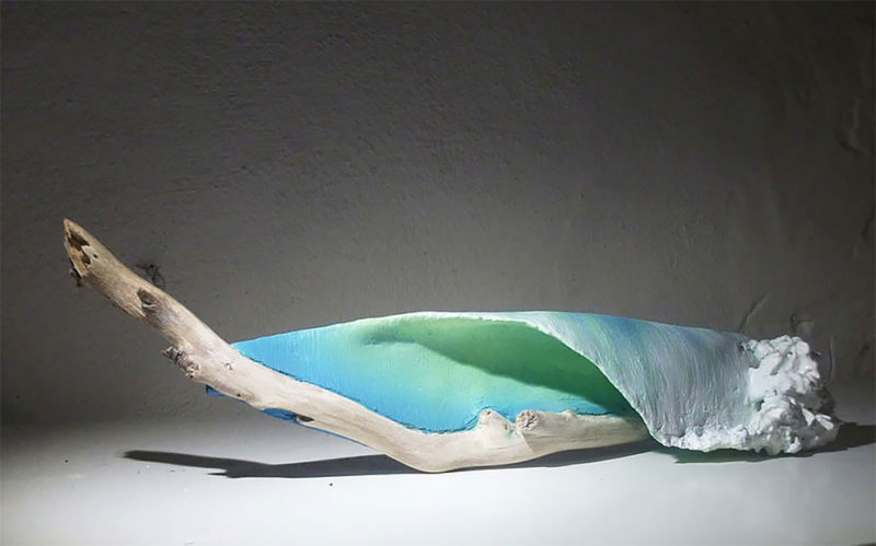 johny surf driftwood sculptures