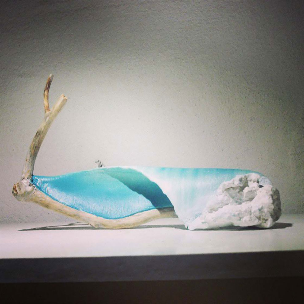 johny surf driftwood sculptures