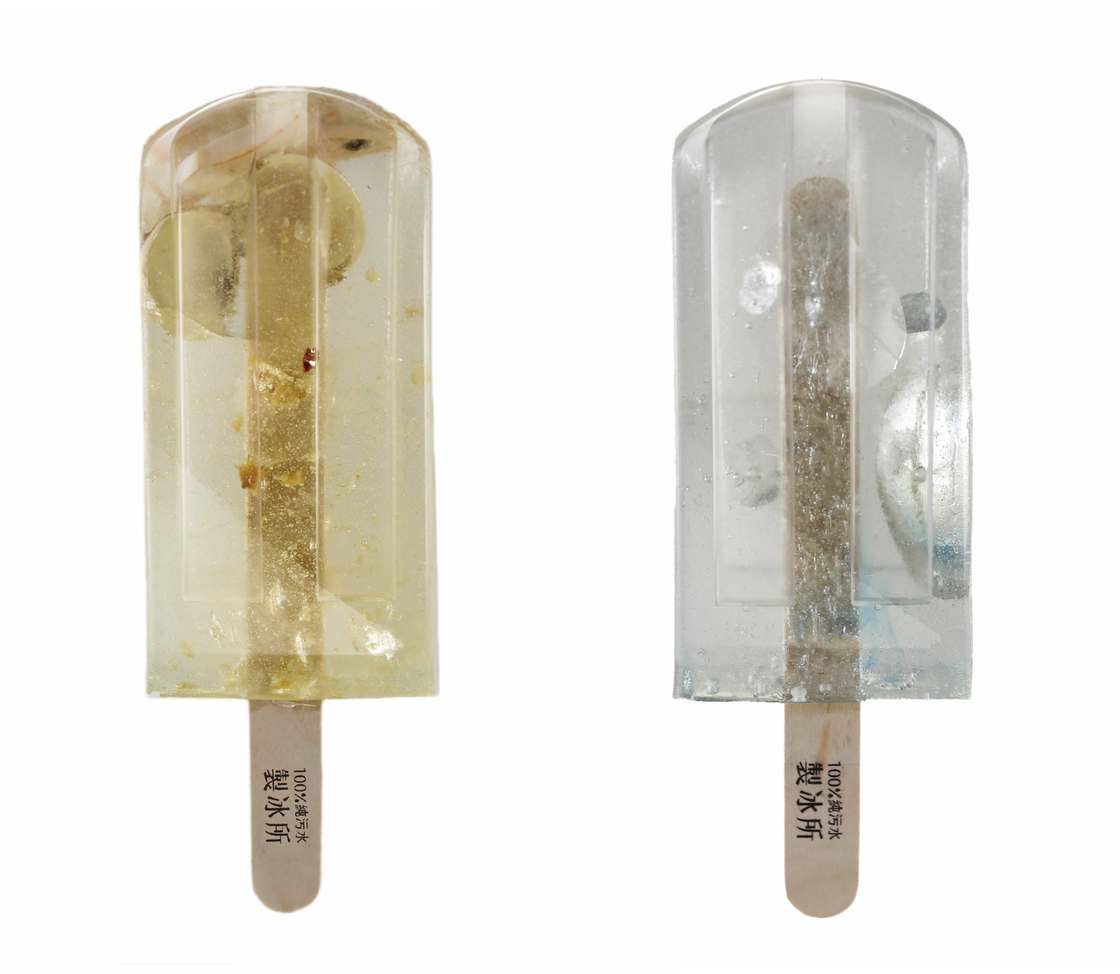 polluted water popsicles taiwan