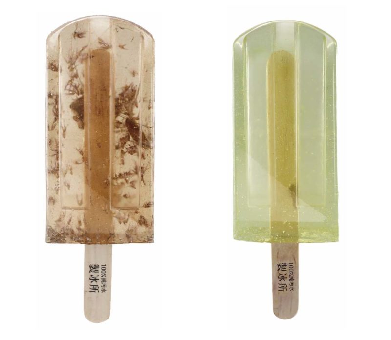 polluted water popsicles taiwan