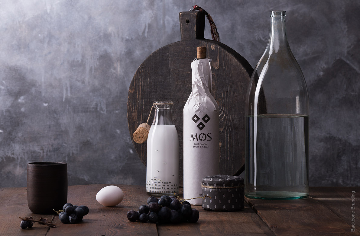 mos gastronomic reaturant branding