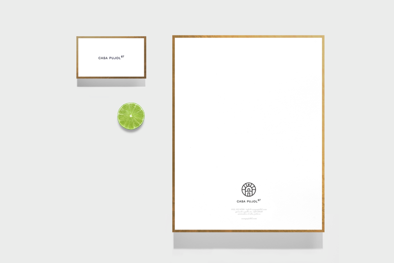 tequila casa pujol branding