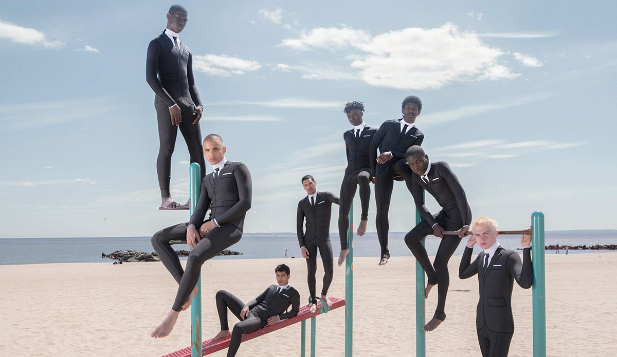 The $3,900 wetsuit that looks like a business suit