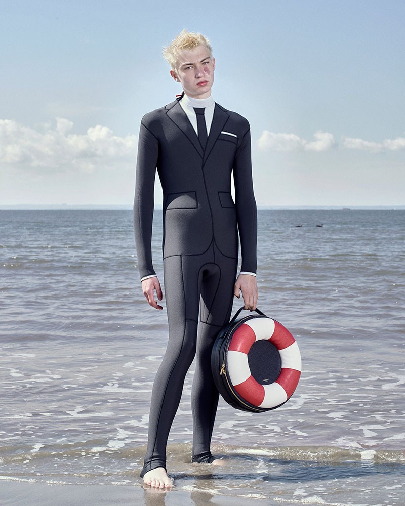 Thom Browne wetsuit trompe loeil