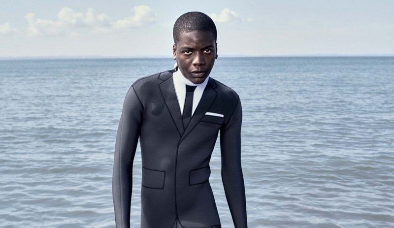 Thom Browne wetsuit trompe loeil