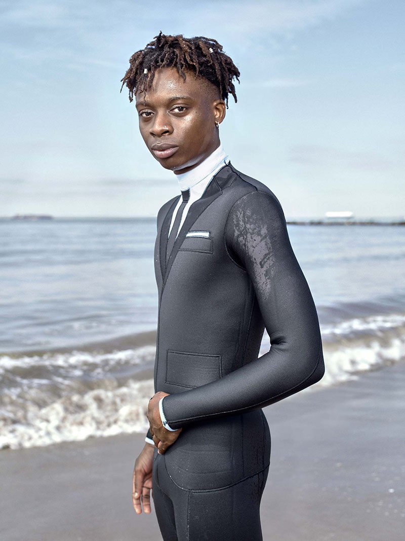 Thom Browne wetsuit trompe loeil