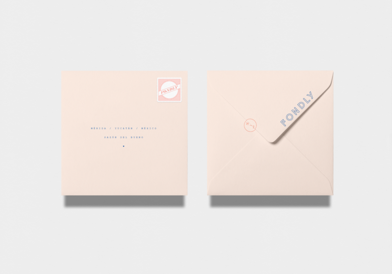 fondly branding was inspired by letters