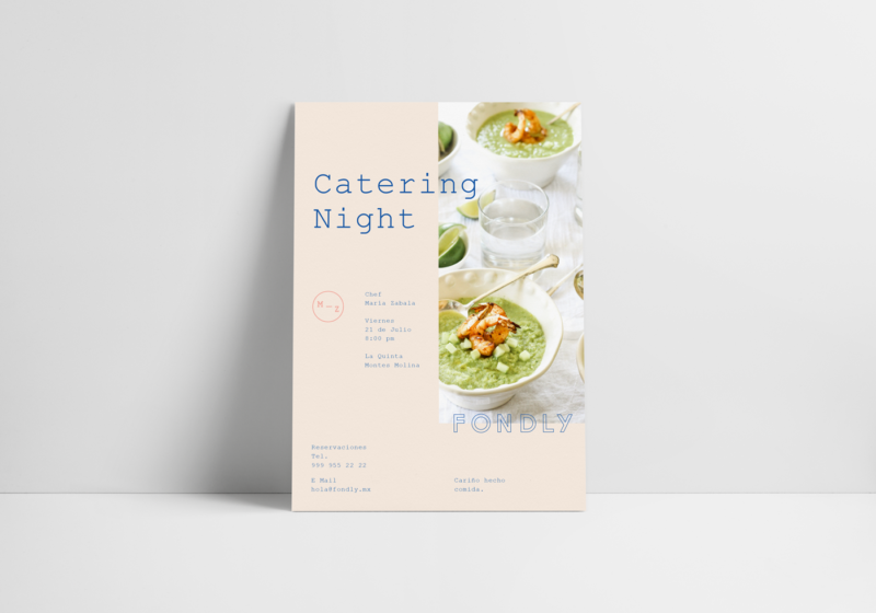 fondly branding was inspired by letters
