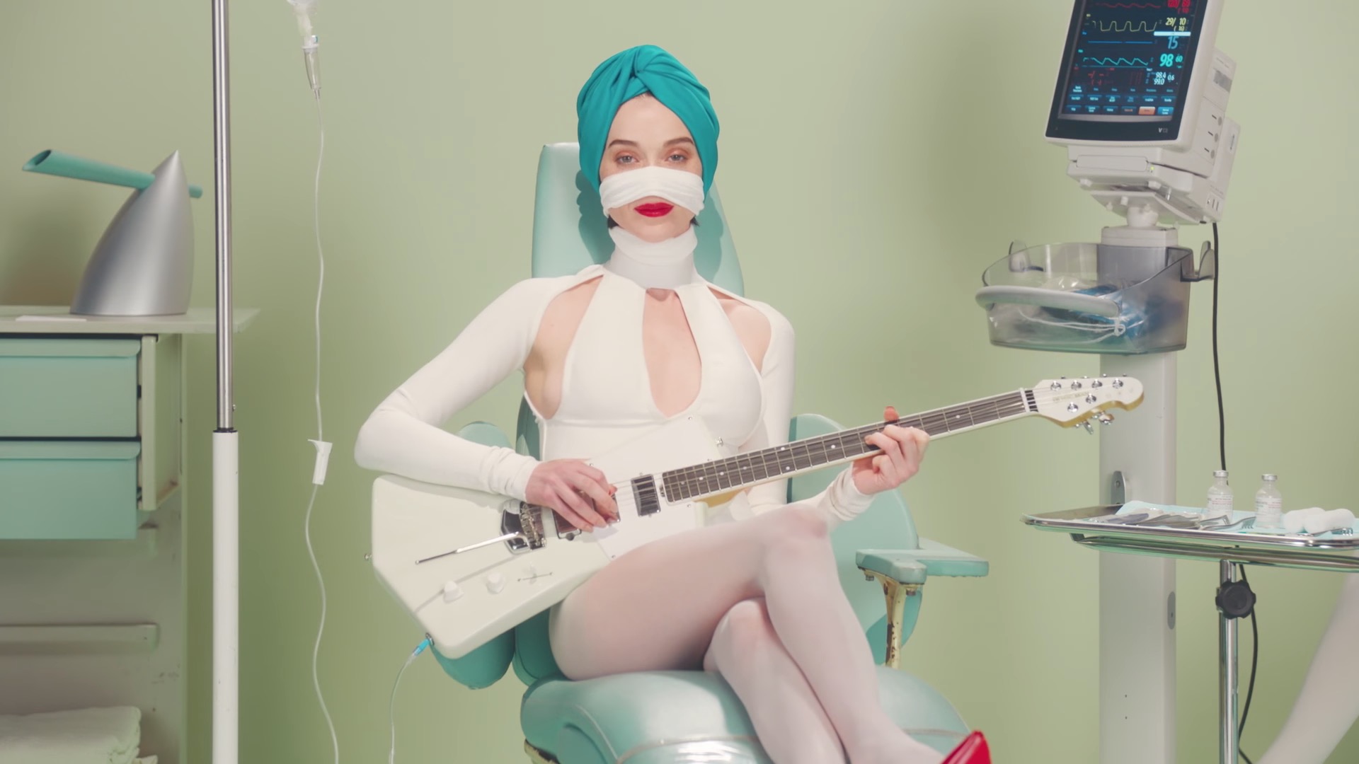 st vincent new los ageless music video