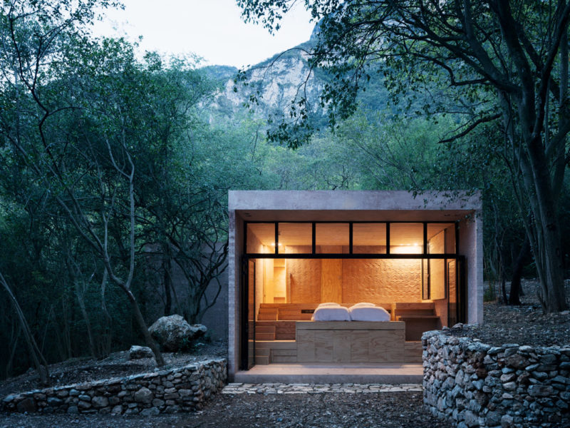 tatiana bilbao woodland retreat mexico