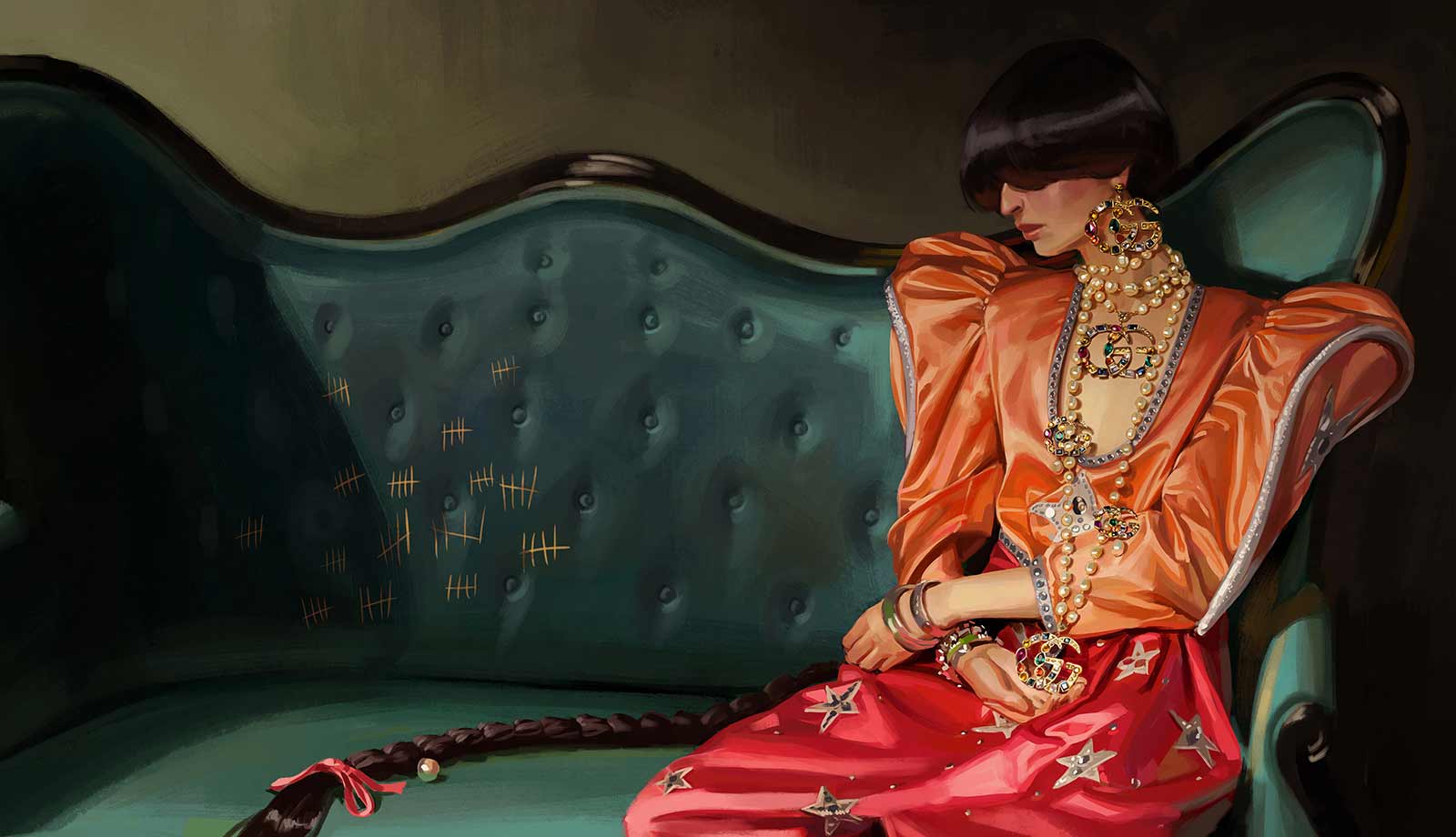 ignasi monreal gucci s s campaignignasi monreal created a new dreamlike world for guccis ss campaign