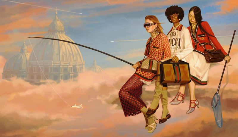 ignasi monreal gucci s s campaignignasi monreal created a new dreamlike world for guccis ss campaign