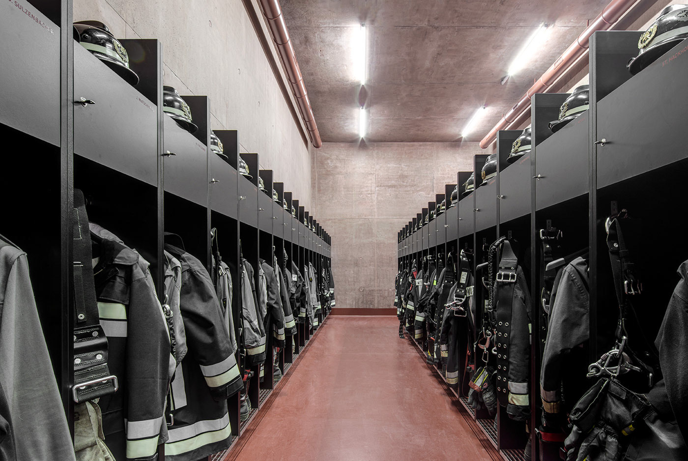 pedevilla architects fire station italy