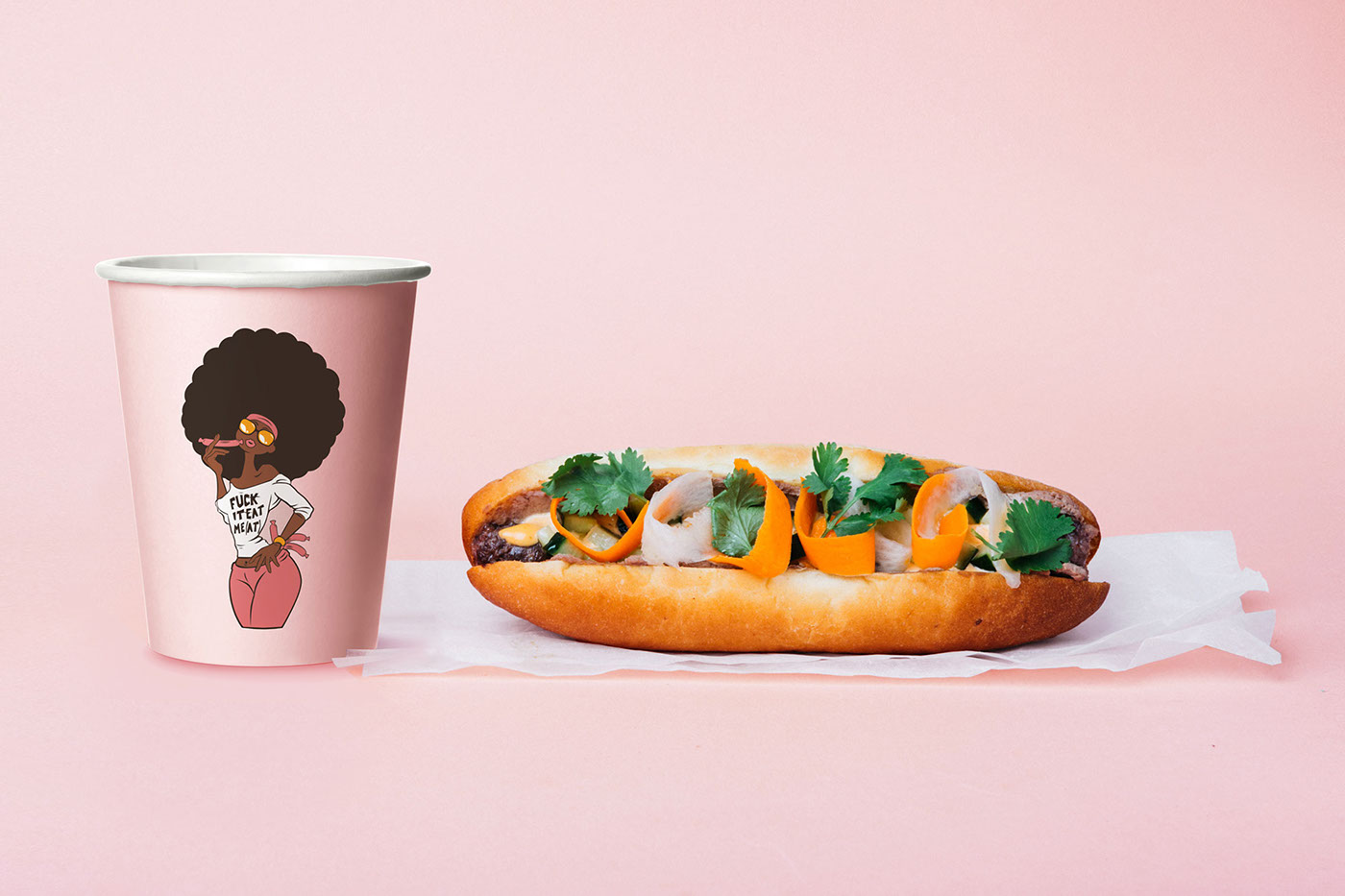 branding for hot dog bar kishusom budapest