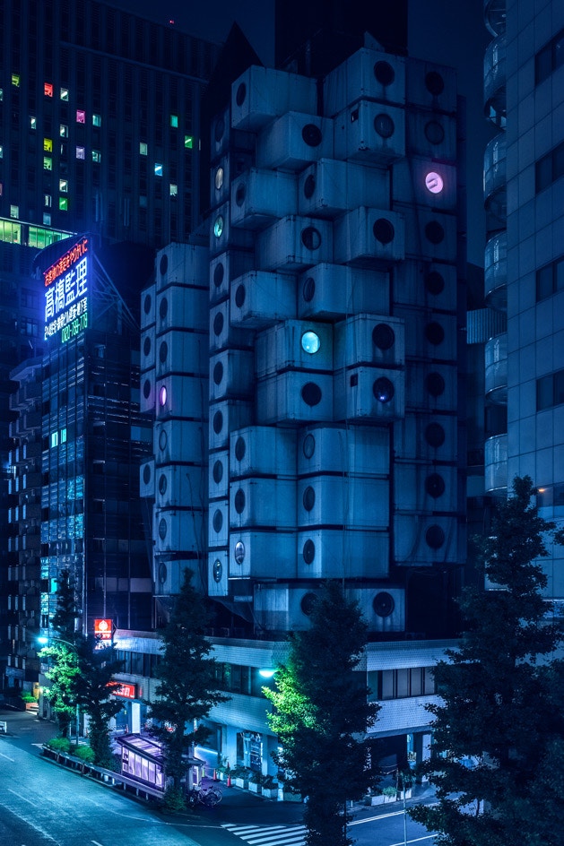 futuristic tokyo tom blachford