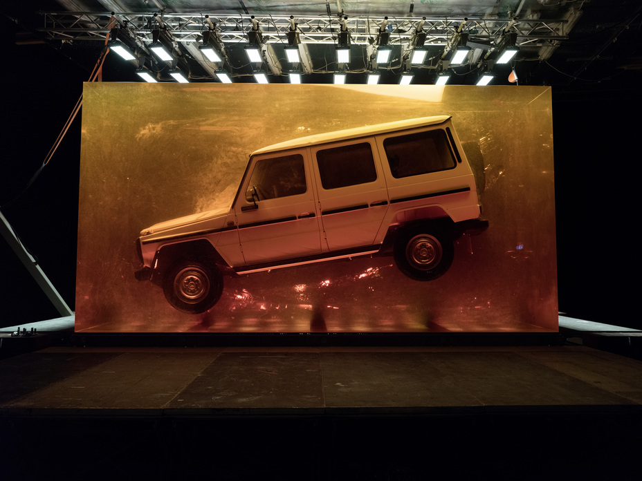 mercedes benz g wagen synthetic resin