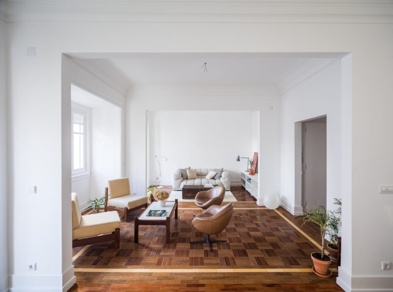 minimalist apartment lisbon